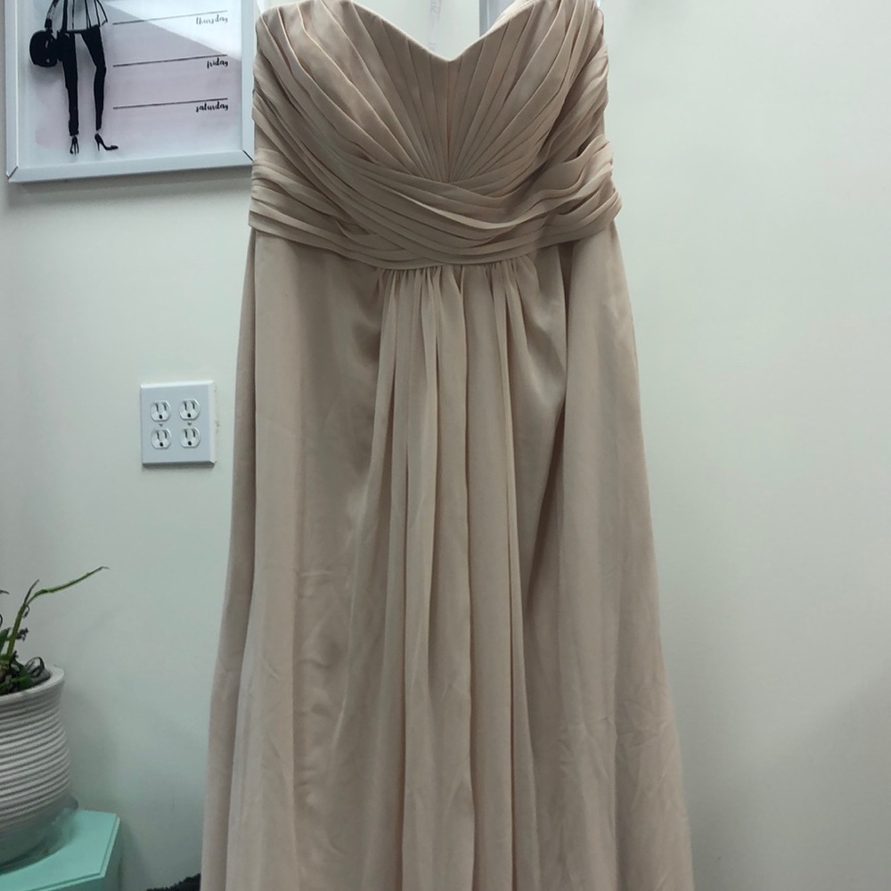 David’s bridal bridesmaid dress